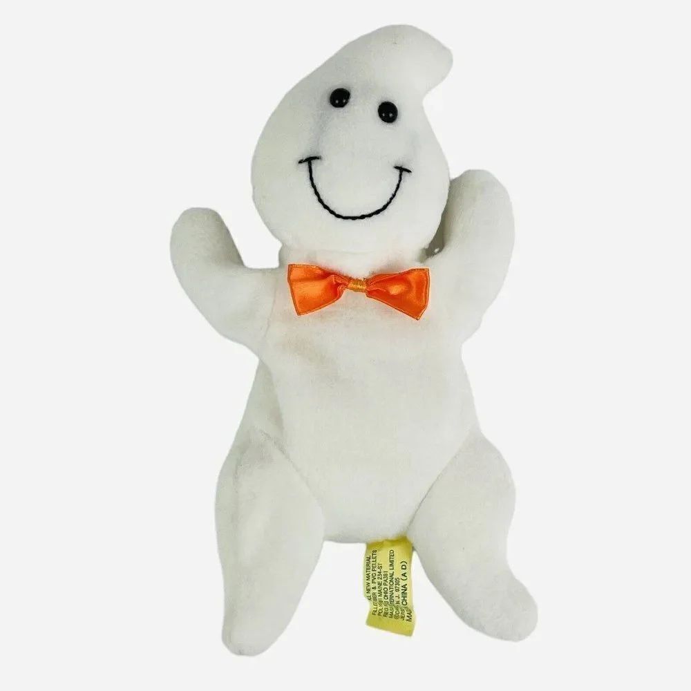 Vintage Dandee Collectors Choice Bean Bag Friends Spooky Ghost Plush Halloween